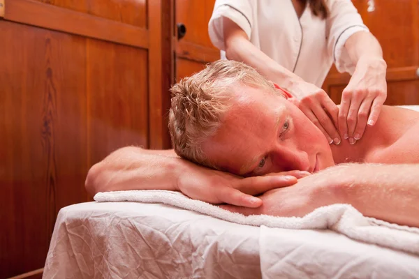 Massage detalj — Stockfoto