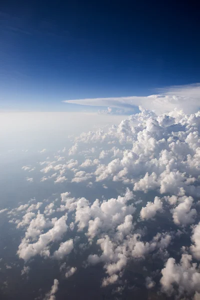 Nuvoloso dall'alto — Foto Stock
