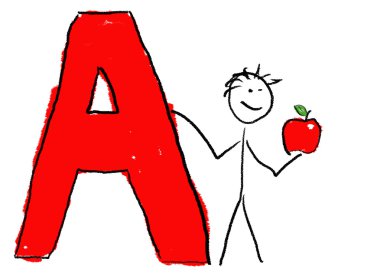 Letter A clipart