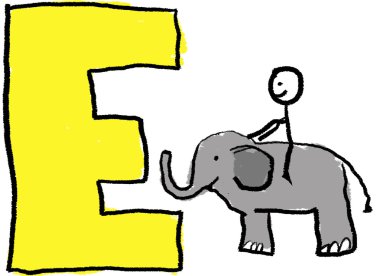 Letter E clipart