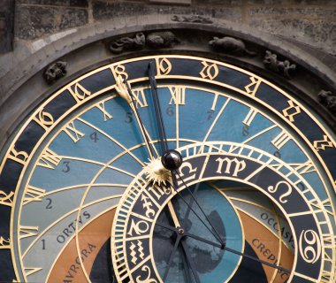 Astronomical Clock, Prague clipart