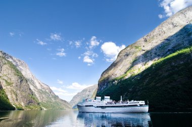Sognefjord Norway Cruise clipart
