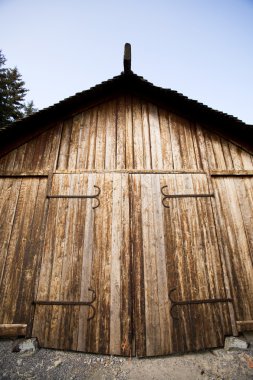 Viking Storage Building clipart