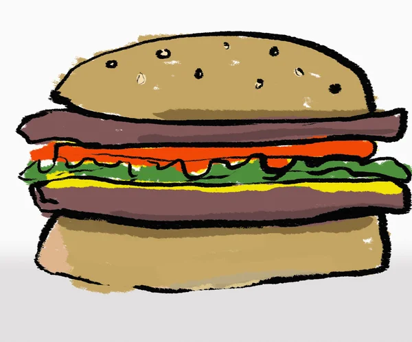 Hamburger — Stok fotoğraf