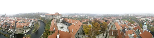 체코 도시 파노라마 — 스톡 사진
