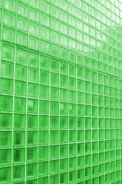 Зелений куб скляна текстура — стокове фото