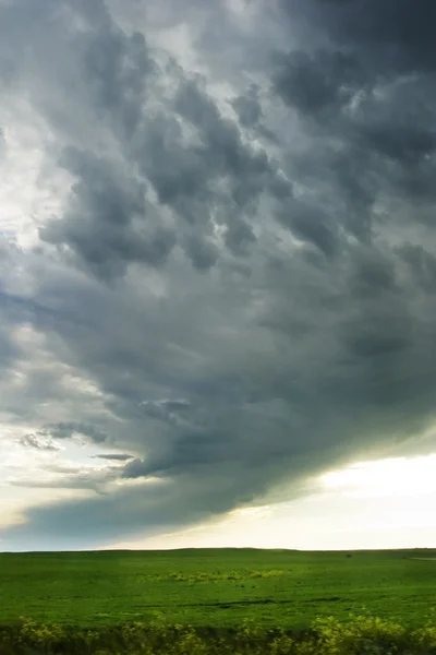 Krajina obloha prérie — Stock fotografie