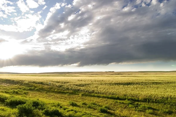 Paysage du ciel des Prairies — Photo