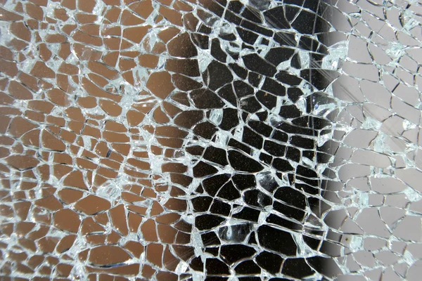破碎的玻璃纹理 — 图库照片