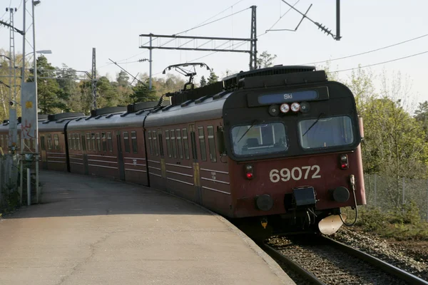オスロのローカル鉄道 — ストック写真