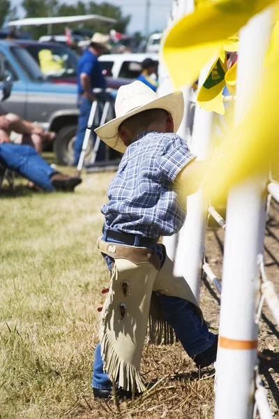 Giovane cowboy — Foto Stock