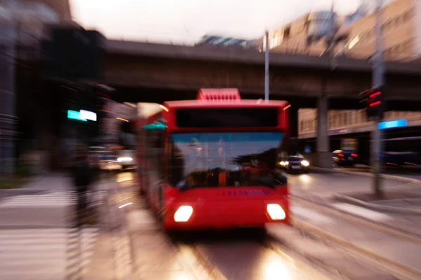 Autobús de velocidad Resumen — Foto de Stock