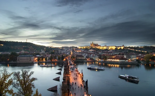 布拉格城堡城市景观 — 图库照片