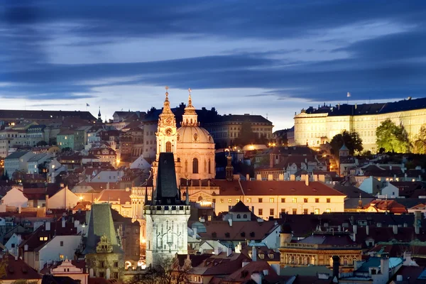 Castello di Praga Paesaggio urbano — Foto Stock
