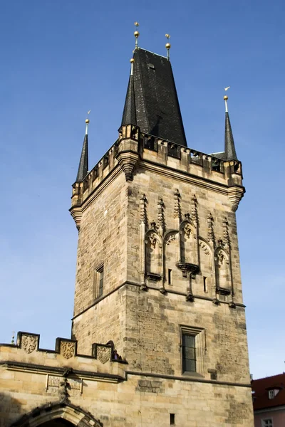 Charles most tower — Zdjęcie stockowe