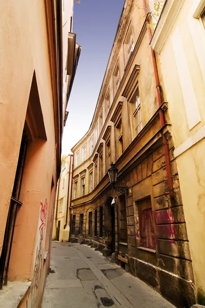 Calle pintoresca Praga — Foto de Stock