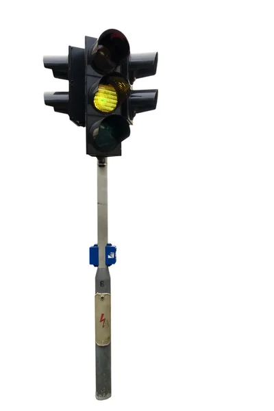 Traffic Light Isolated — Stock Photo, Image