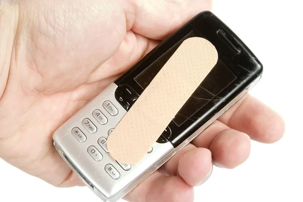 携帯電話の損傷 — ストック写真