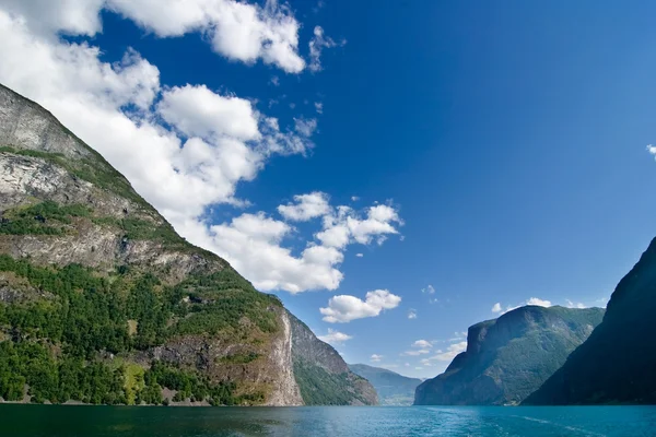 Norsko fjord malebné — Stock fotografie