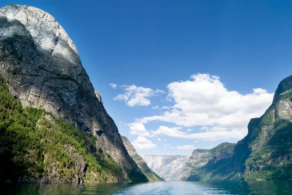 Мальовничі фьорда Норвегії — стокове фото