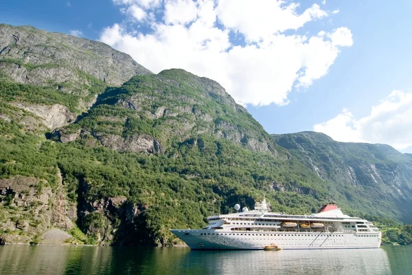Sognefjord Norvegia Cruise — Fotografie, imagine de stoc