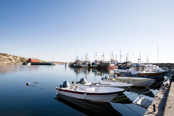 Dock, balıkçı tekneleri — Stok fotoğraf