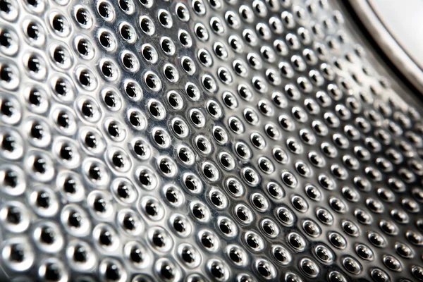 Buraco de alumínio abstrato — Fotografia de Stock