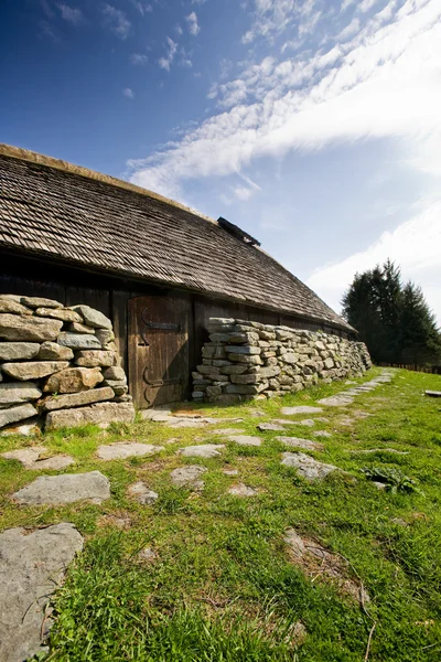 Viking dlouhý dům — Stock fotografie