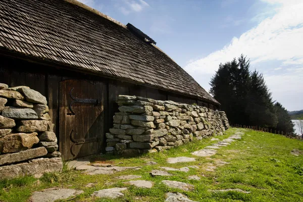 Casa larga vikinga — Foto de Stock