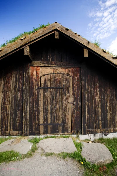 Historisches norwegisches Gebäude — Stockfoto