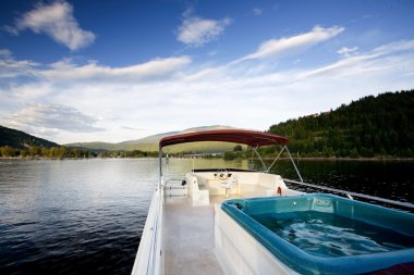 Luxury Boat clipart