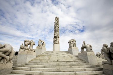 estatua Parque oslo