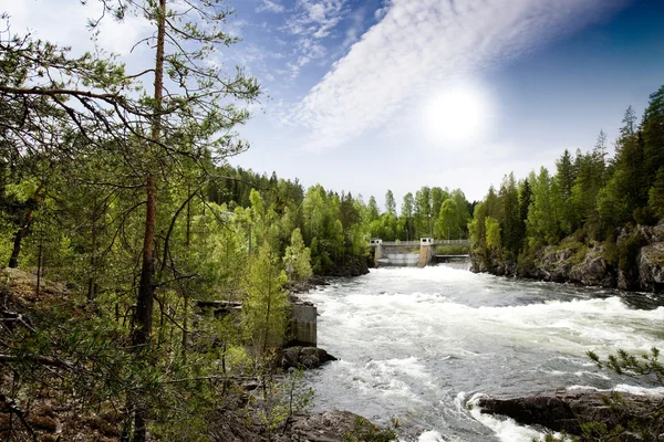 수력 전력 강 — 스톡 사진