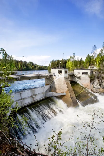 Central hidroeléctrica — Fotografia de Stock