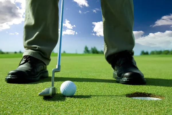 ゴルフ パット — ストック写真