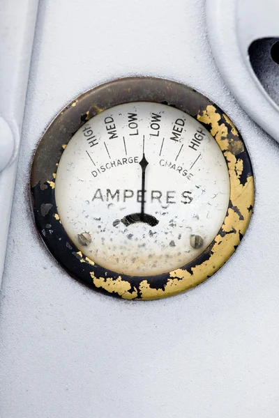 Retro Amp Gauge — Stockfoto