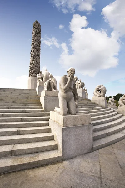 Estatua Parque oslo — Stok fotoğraf