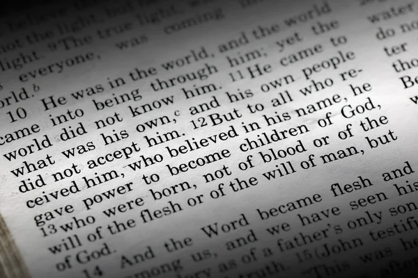 John 1:12 — Φωτογραφία Αρχείου