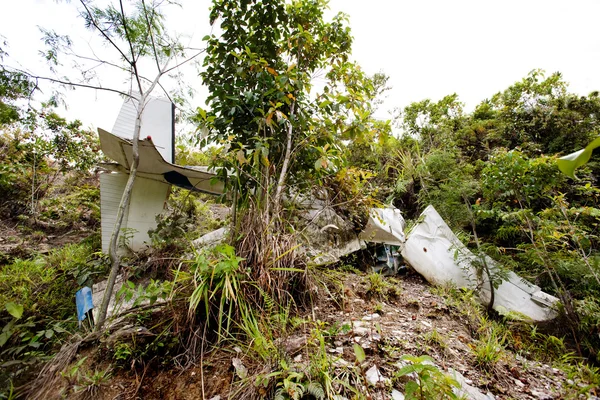 stock image Small Aircraft Crash