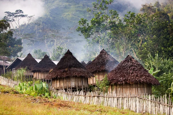 Village traditionnel de montagne — Photo
