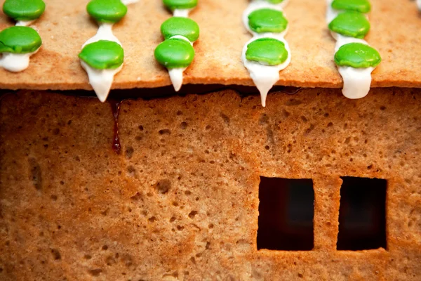 Имбирный хлебный дом — стоковое фото
