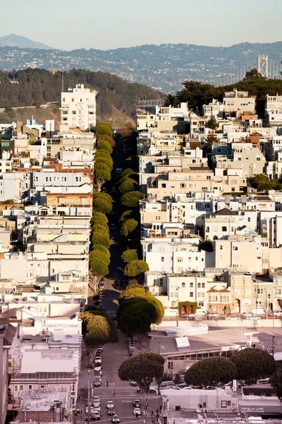 ロシアの丘、サンフランシスコ — ストック写真