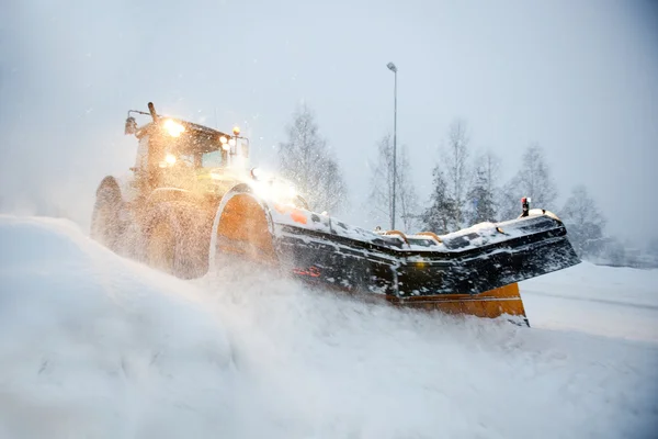 Snow Plow — Stock Photo, Image