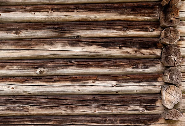 Fondo de cabina de madera — Foto de Stock