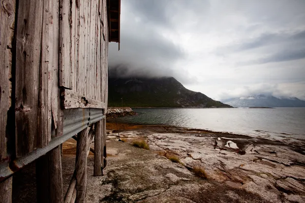 Норвежское побережье — стоковое фото