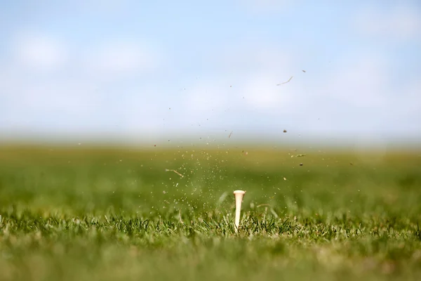 Качели для гольфа — стоковое фото