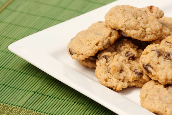 Platta av cookies — Stockfoto