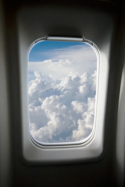 Letadlo okno — Stock fotografie