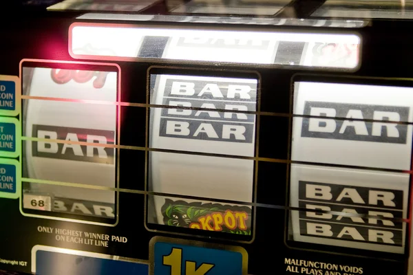 Spielautomaten-Detail — Stockfoto