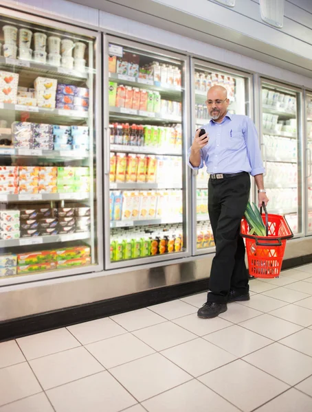 Supermercado Celular — Fotografia de Stock